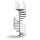 Platzsparende Spindeltreppe - C20+