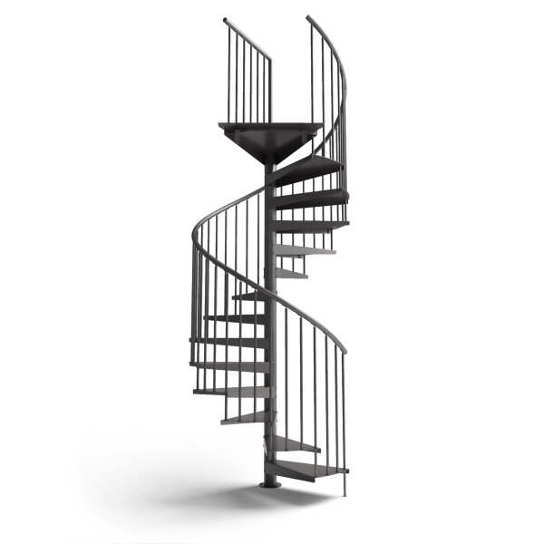Platzsparende Spindeltreppe - F20+