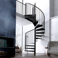 Platzsparende Spindeltreppe - F20+