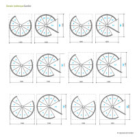 Platzsparende Spindeltreppe - F20+