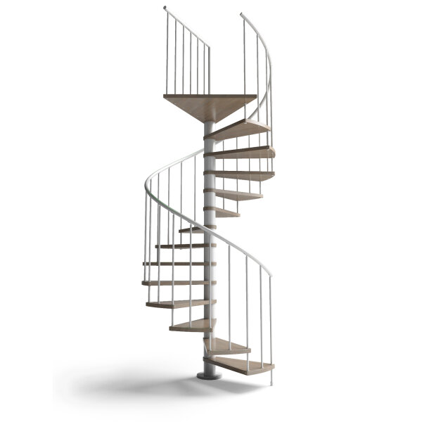 Platzsparende Spindeltreppe - C20