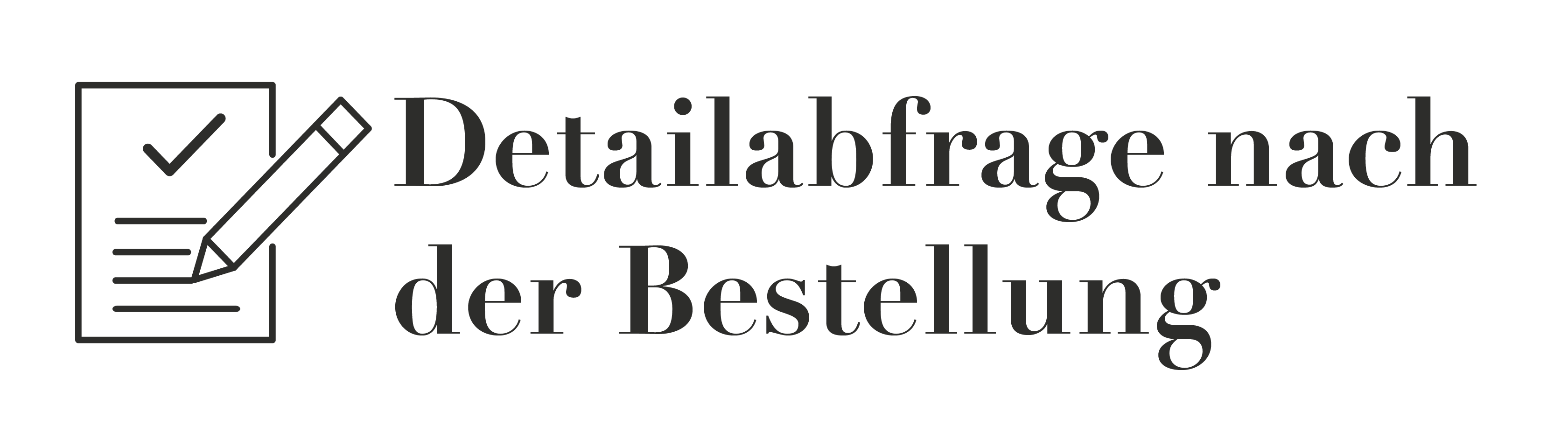 Individuelle Anfertigung